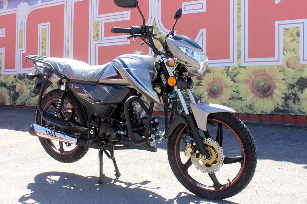 Мотоцикл HUNTER COBRA 125 серый