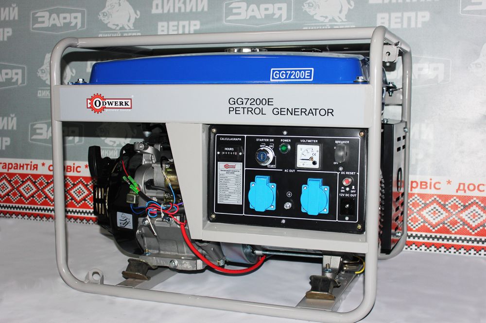 Генератор бензиновий ODWERK GG 7200E