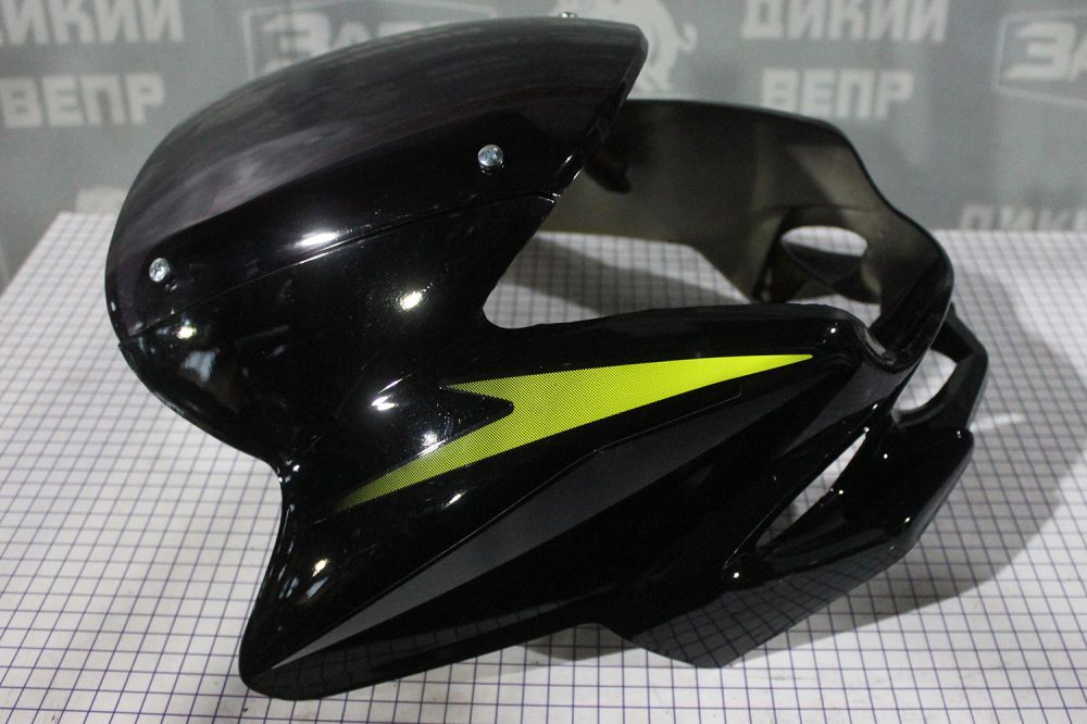 Пластик чёрный обтекатель к мотоциклу SPARK SP200R-25I