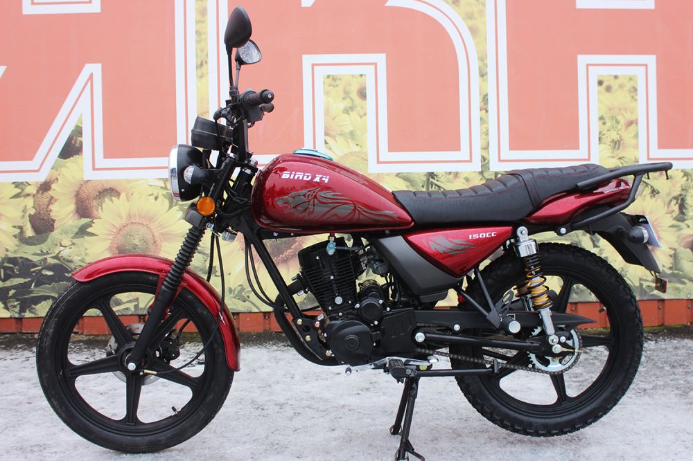 Мотоцикл SkyMoto Bird X4 150 червоний
