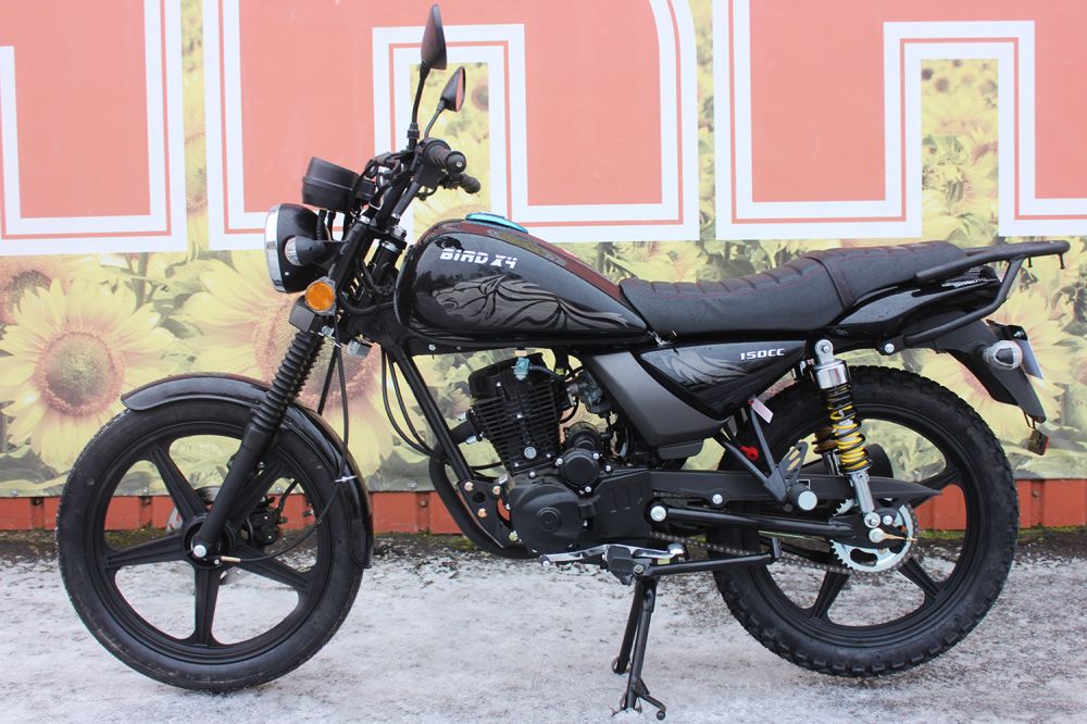 Мотоцикл SkyMoto Bird X4 150 черный