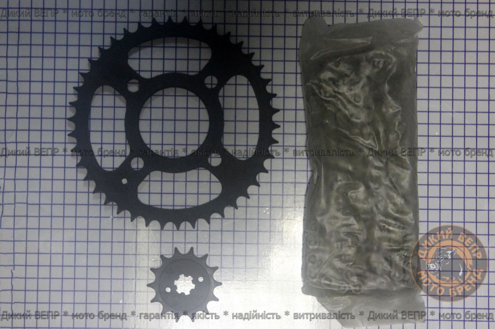 Комплект зірки і ланцюг Boxer BMX 150 36PF0010