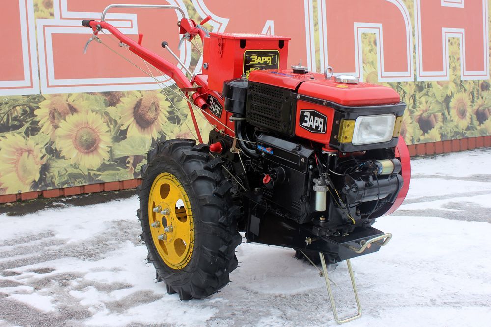 Мотоблок Заря 112E PRO (на R14 колесах)