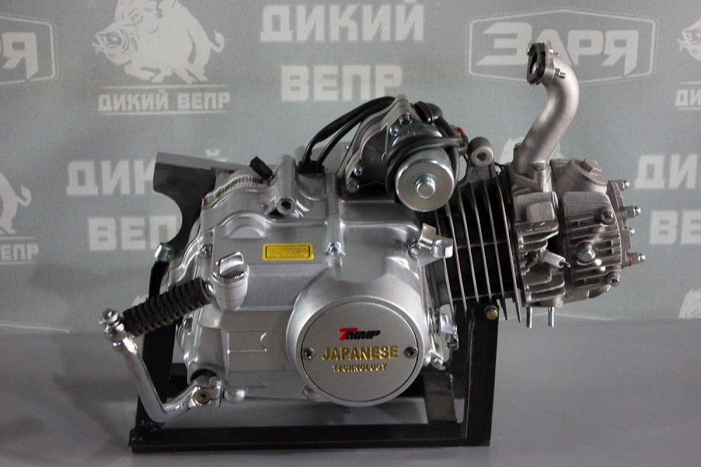 Двигатель TMMP Delta 125cc (157FMH) алюминиевый цилиндр механика к мотоциклам мопедам