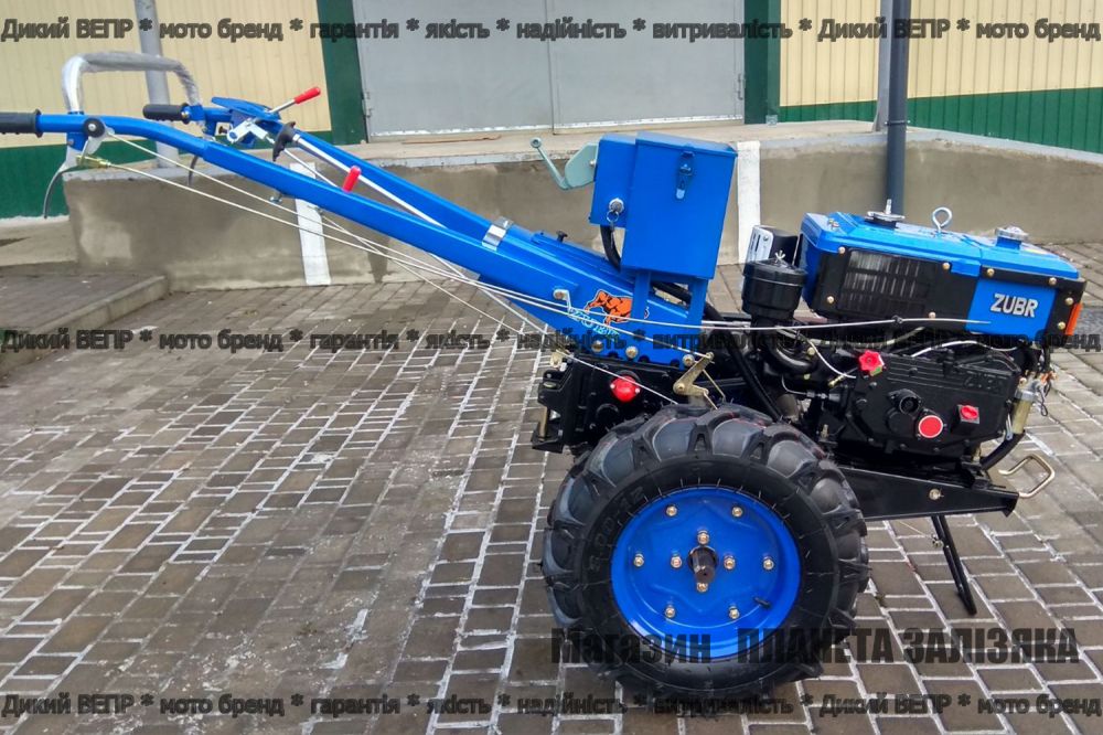 Мотоблок Зубр Плюс JR-Q78Е-БП-S 8 л.с. стартер фреза