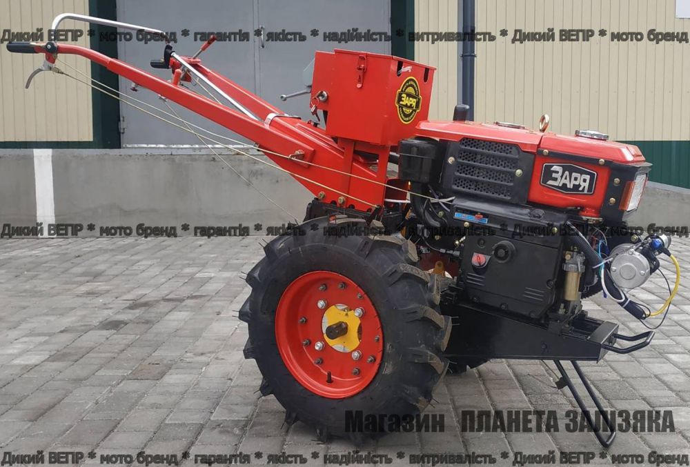 Мотоблок Заря SH 101 Е дизельный 10 л.с.