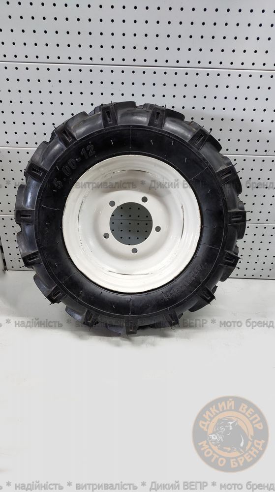 Колесо в зборі 5.00х12 до мотоблоку ЗАРЯ 105-135