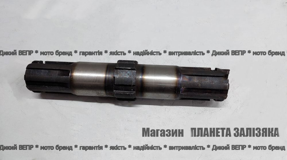 Нижній вал редуктора фрези до тракторної грунтофрези Заря, ДТЗ 1,6-2,0м