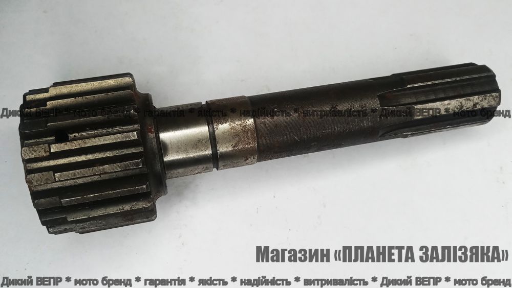 Вал первинний додаткової КПП Z-6/19 L-165mm Синтай