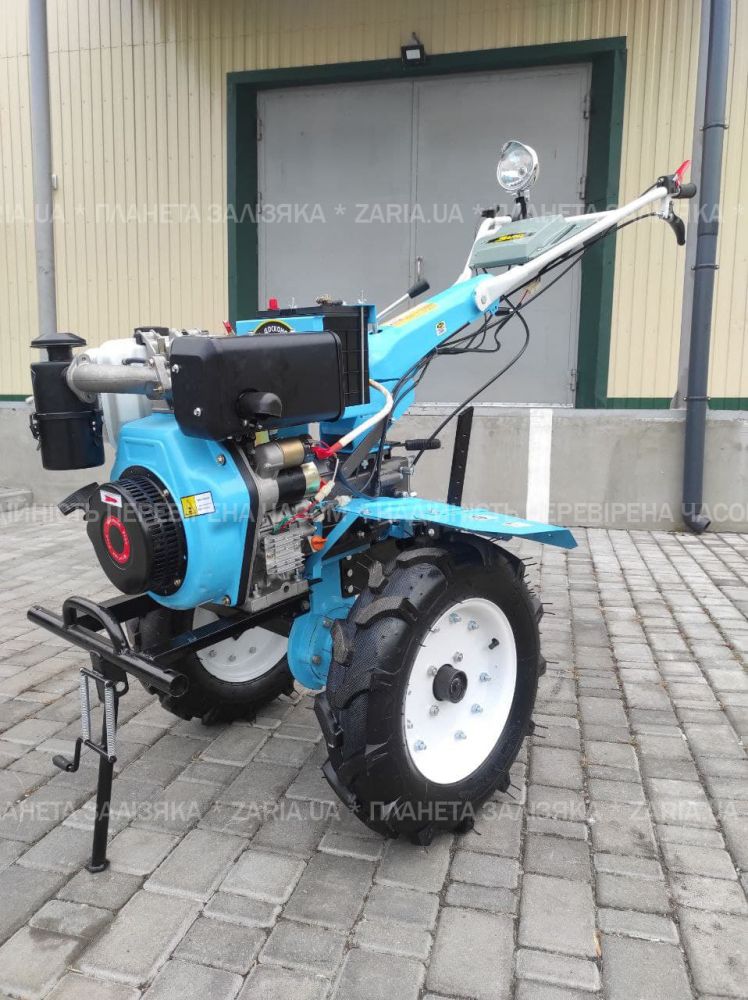 Мотоблок Заря SH 135E Плюс (КПП Weima) 9 л.с. дизельный с разблокировкой дифференциала