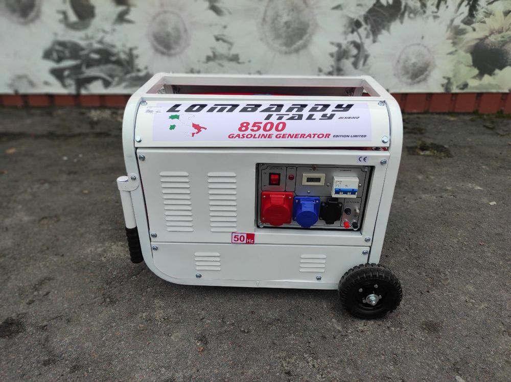 Генератор трьохфазний Lombardy 8500 2 kW