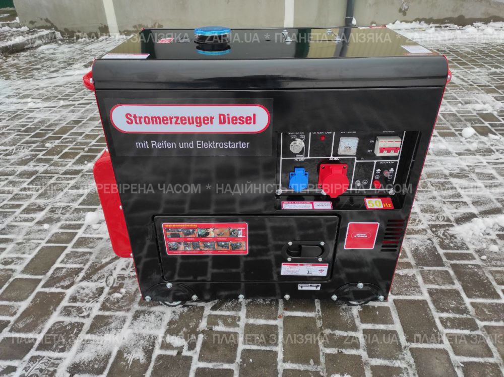 Дизельний генератор Josef Steiner Stromerzeuger 6.5 DE з електростартером