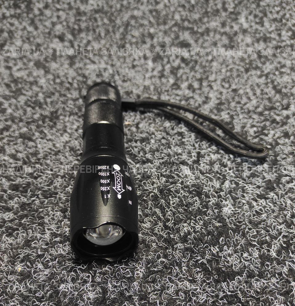 Ліхтарик із зумом UltraFire E17 CREE T6 ZOOM 900 LM