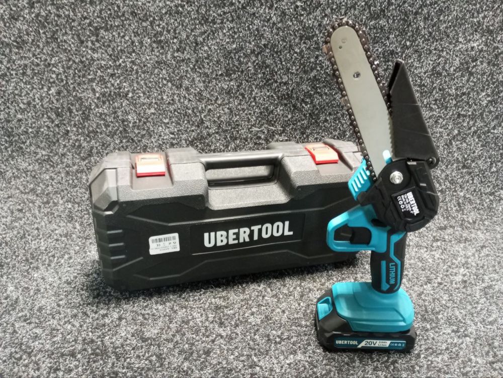 Акумуляторна ланцюгова міні пила UBERTOOL TM-106 20V  6