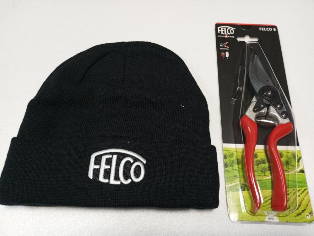 Садовий секатор FELCO 8 + фірмова шапка FELCO