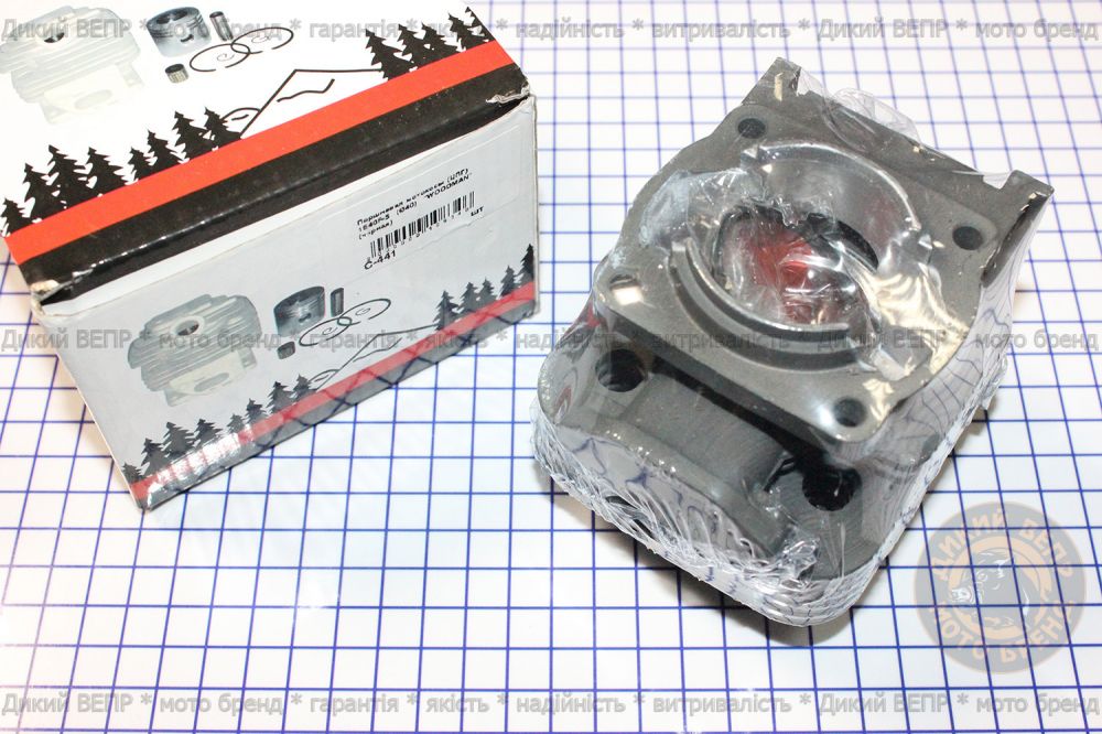 Поршневая система мотокосы 1E40F-5 d-40mm (Woodman)