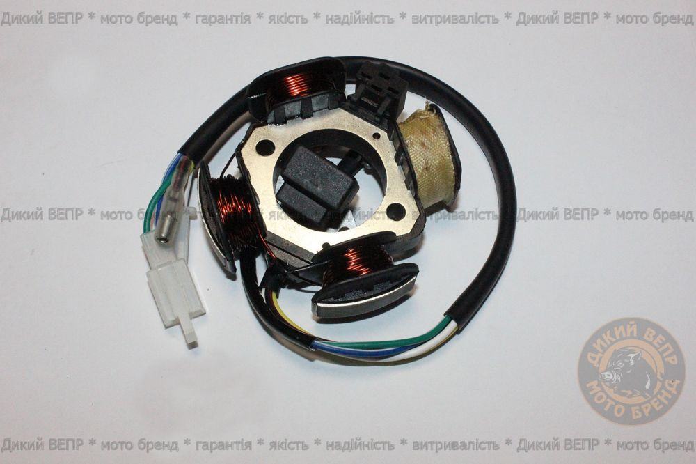 Статор магнето Suzuki AD50 4 катушки
