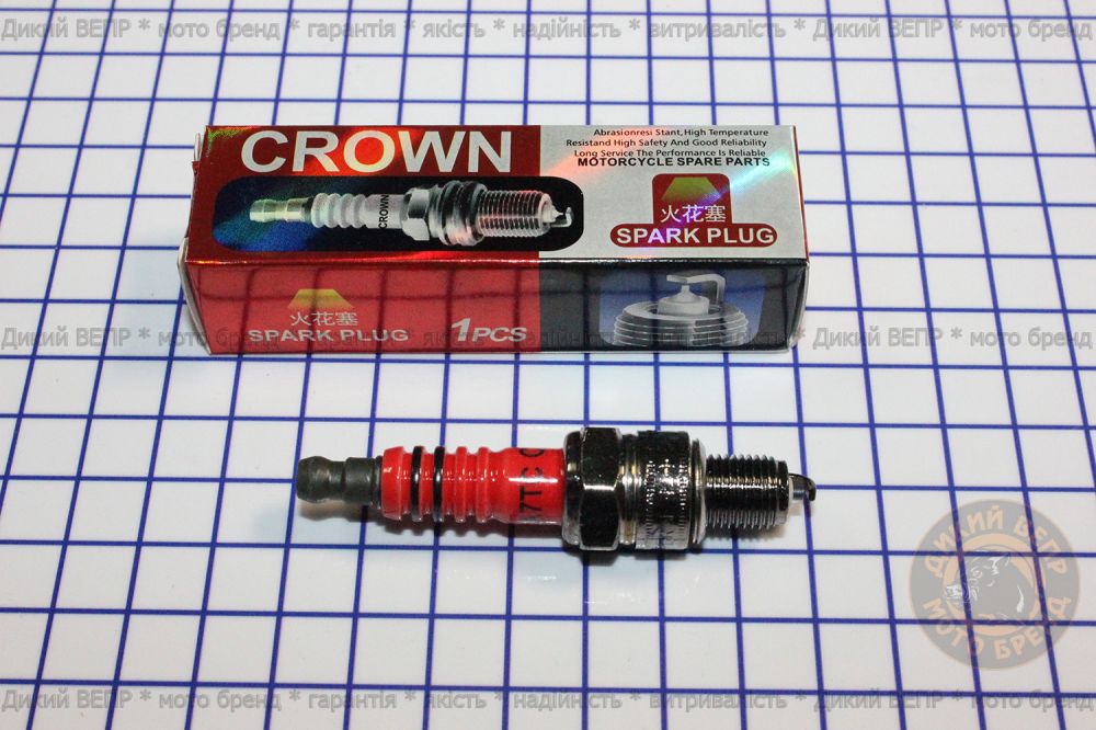 Свічка 4Т (скутер, Delta) CROWN A7TC